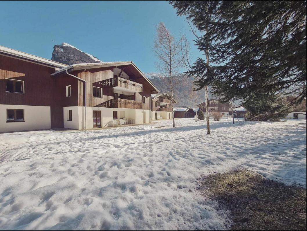 Appartement Renove T2, Vue Montagne Samoëns Exterior foto