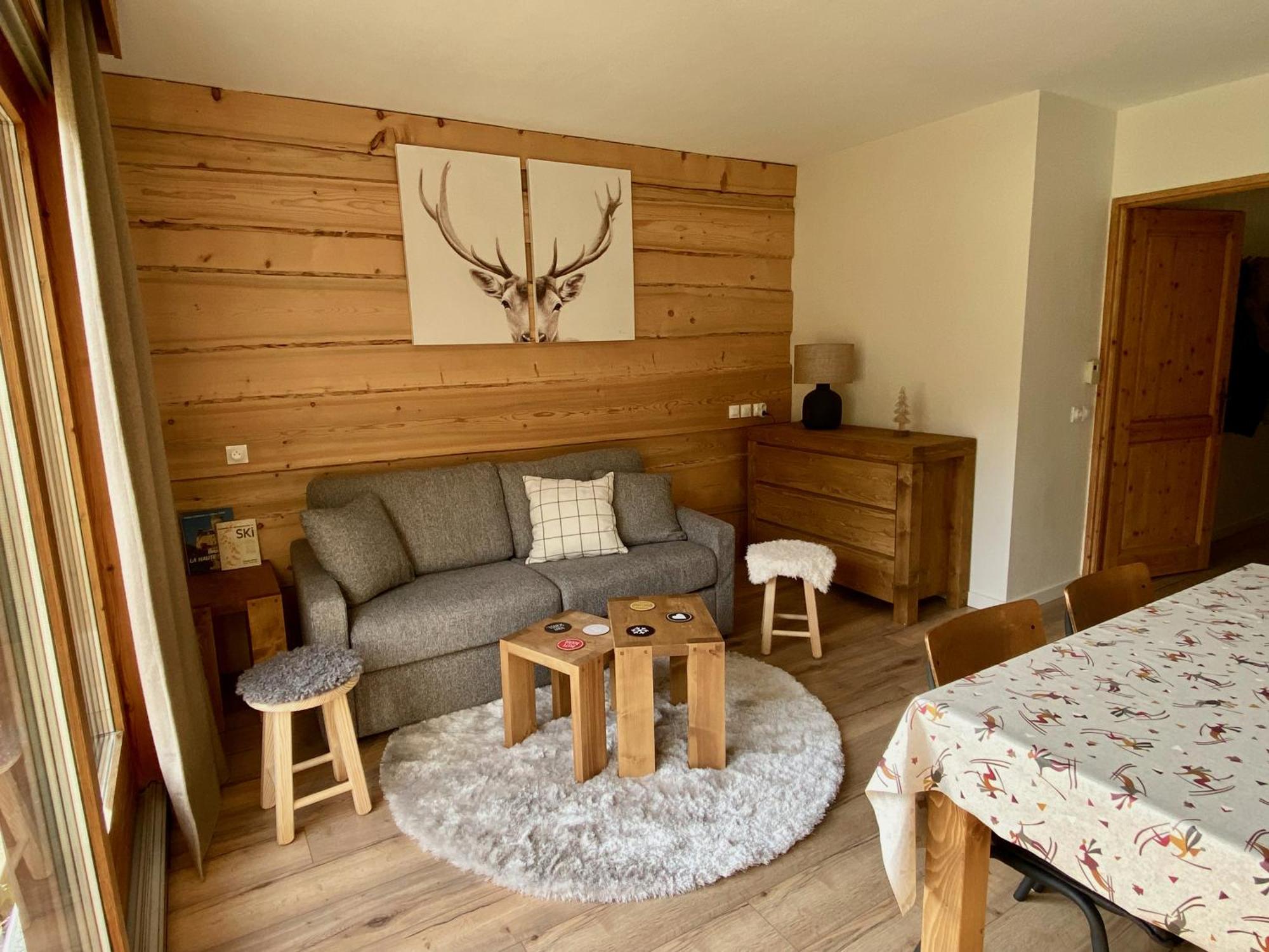 Appartement Renove T2, Vue Montagne Samoëns Exterior foto