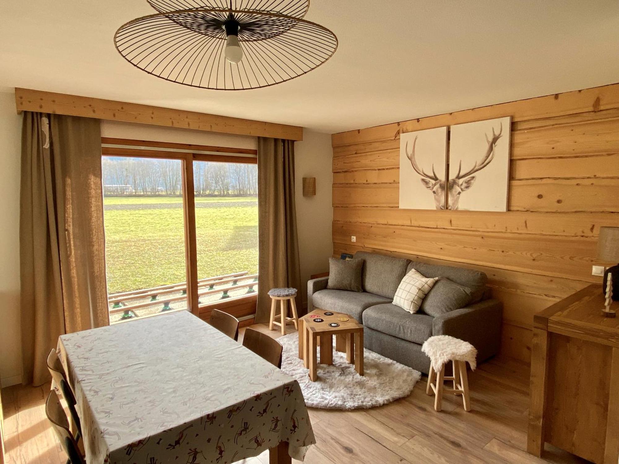 Appartement Renove T2, Vue Montagne Samoëns Exterior foto